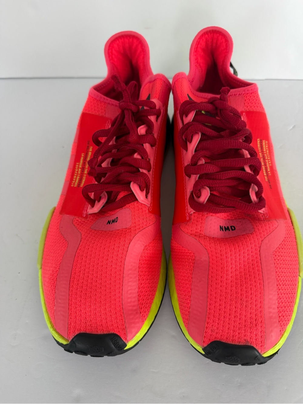 Adidas NMD_V3 Men’s Size 12 Solar Red Semi Solar Yellow Volt Sneakers HP4262